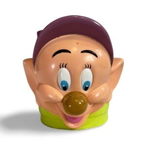 Disney Vintage DOPEY Cup Mug Snow White and The Seven Dwarfs GUC